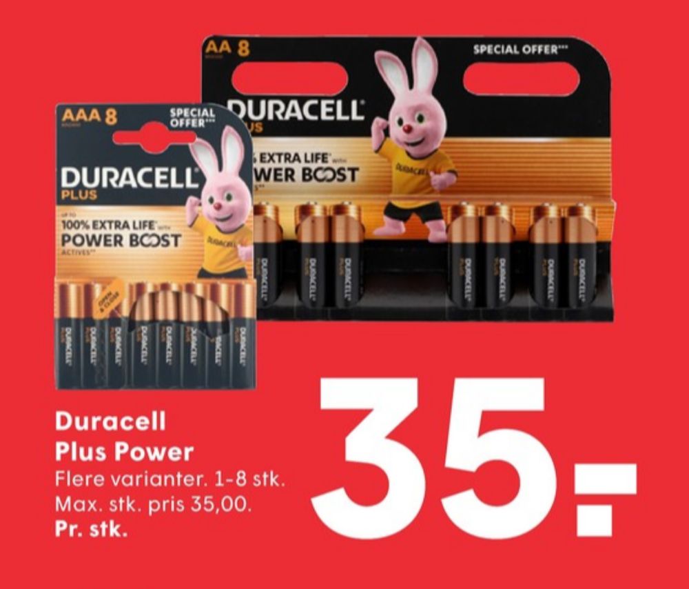 Duracell, Batterier