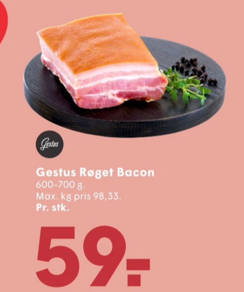 Gestus, Bacon