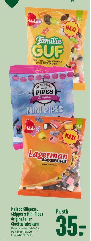 Malaco Lagerman Konfekt, Lakridskonfekt