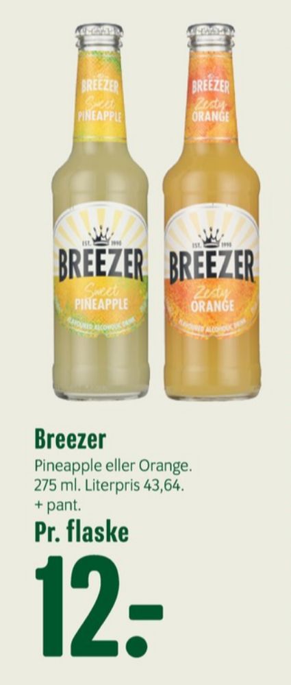 Bacardi Breezer, Sweet Pineapple RTD
