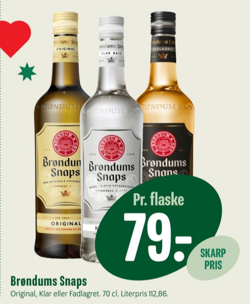 Brøndums  Original, Snaps