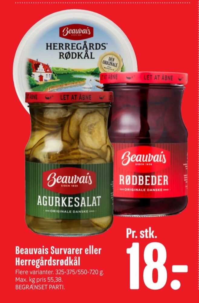 Beauvais, Rødkål-syltet