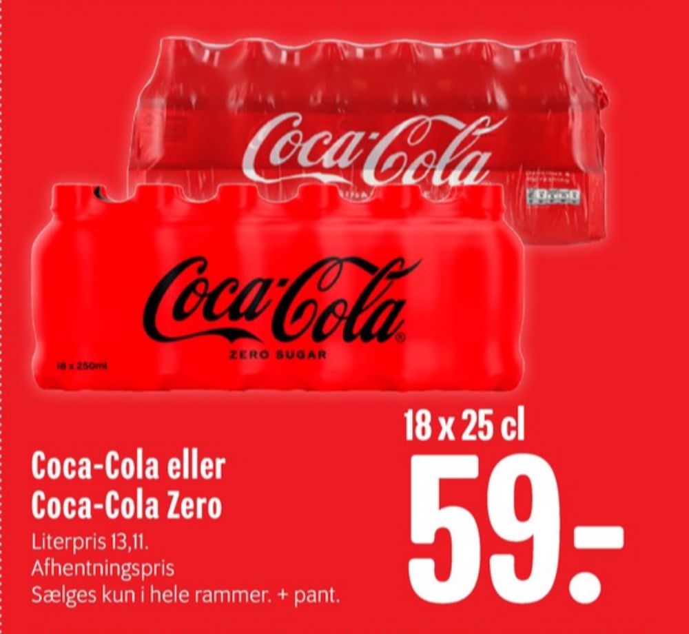 Coca Cola, Cola 18 pk.