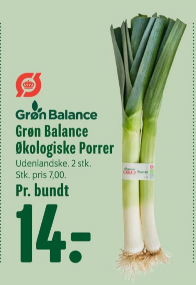 Grøn Balance, Porrer