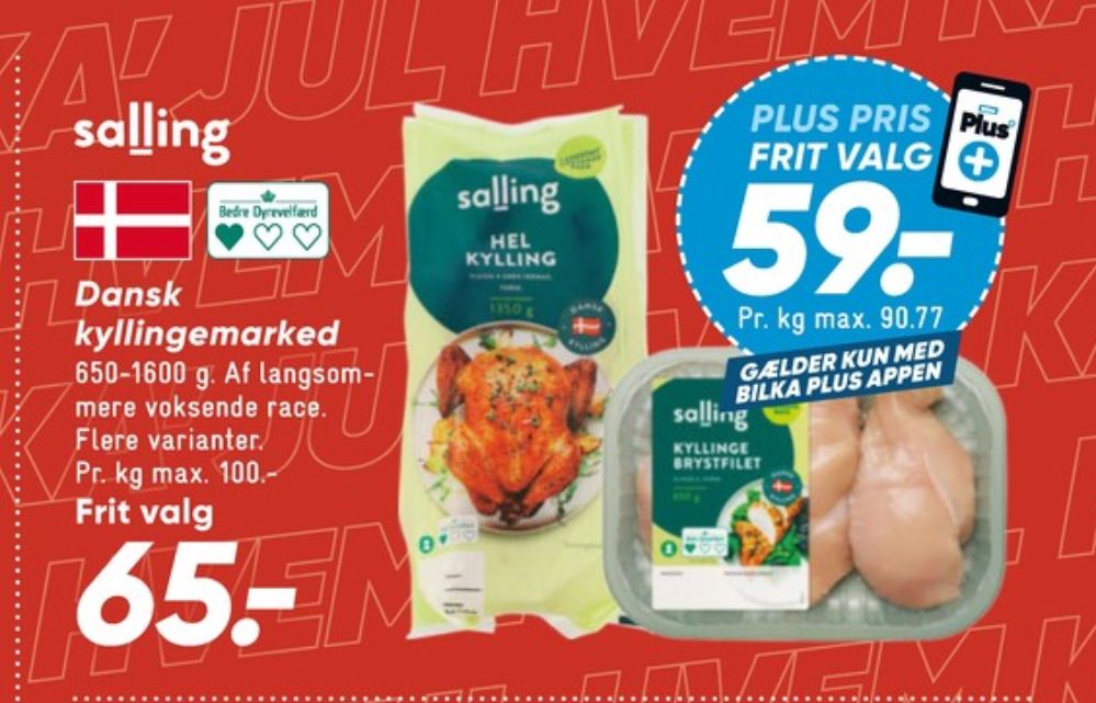 Salling Princip, Kylling