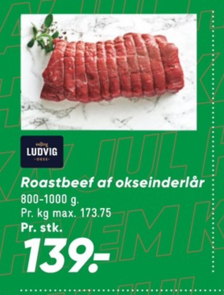 Salling Ludvig, Roastbeef