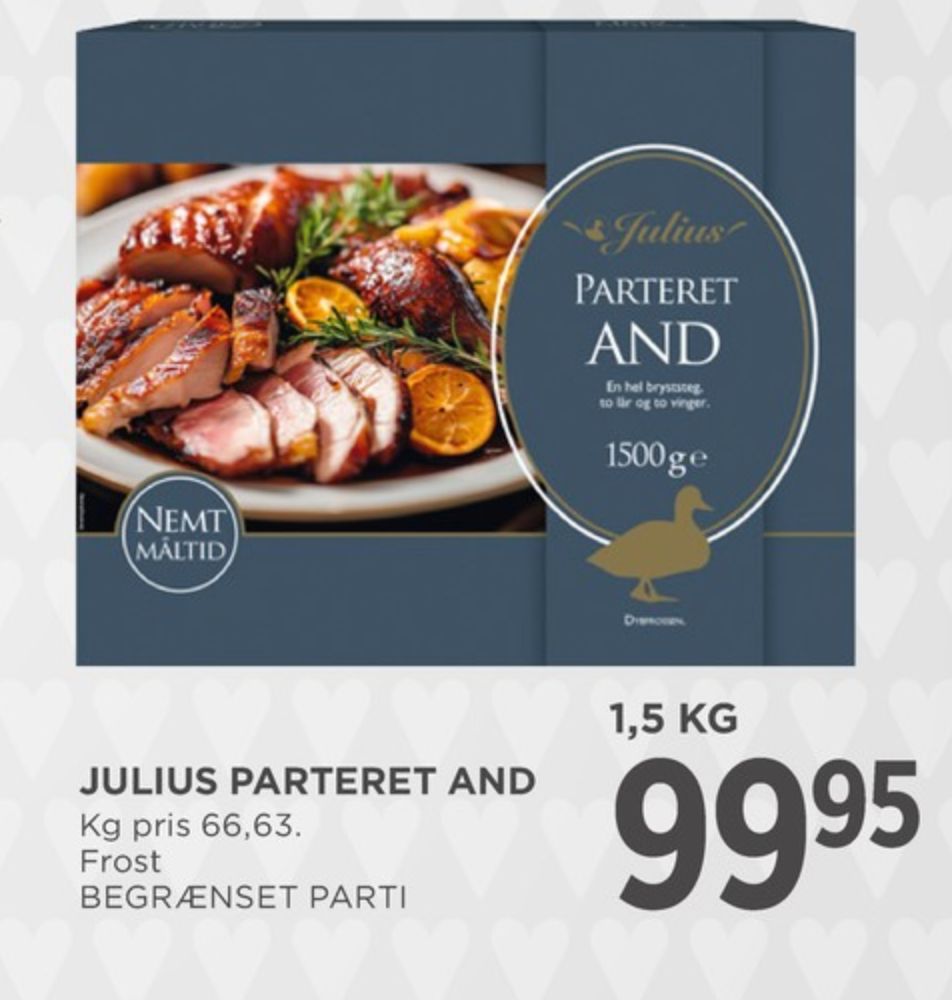 Julius, Andebryststeg