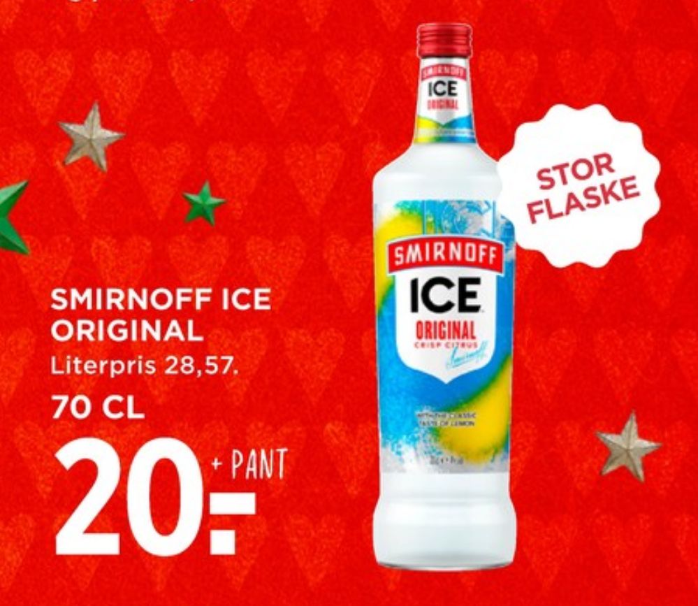 Smirnoff Ice Crisp Citrus, Vodka