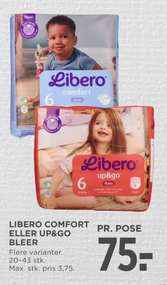 Libero Comfort, Bleer str 6 13-20 kg