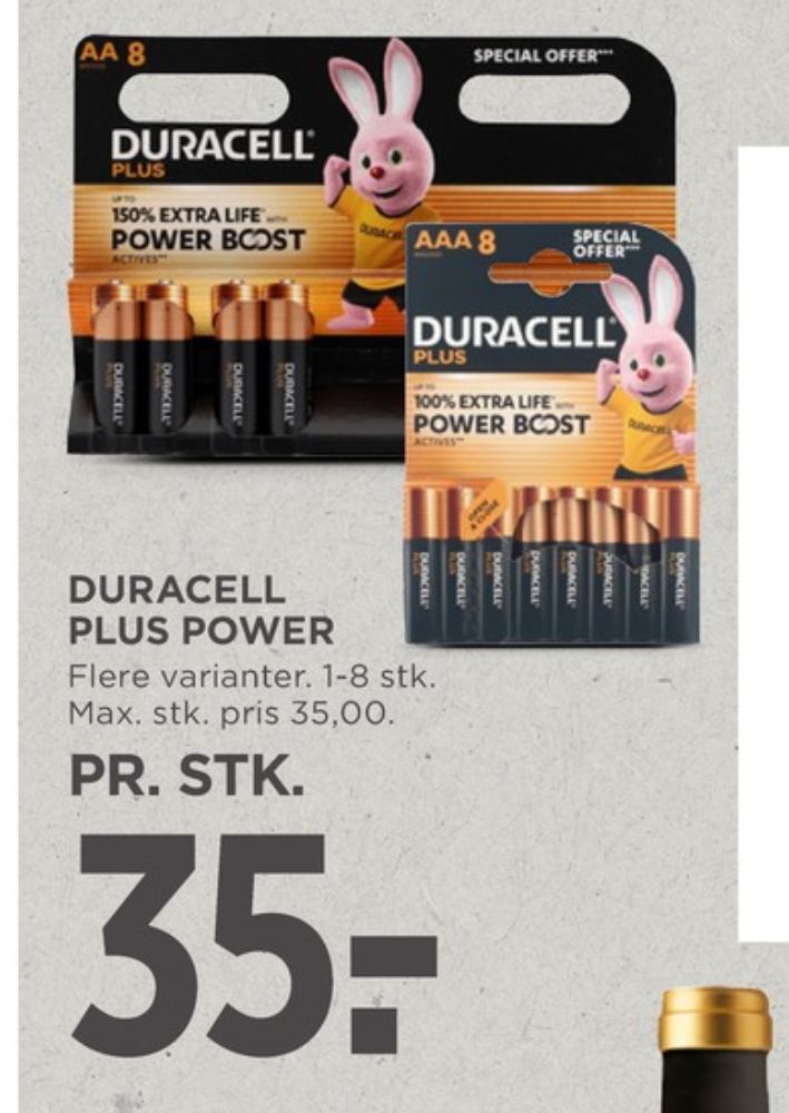 Duracell, Batterier