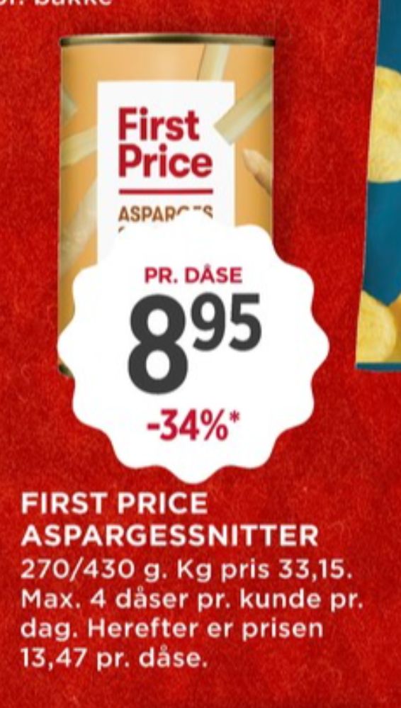 First Price, Asparges
