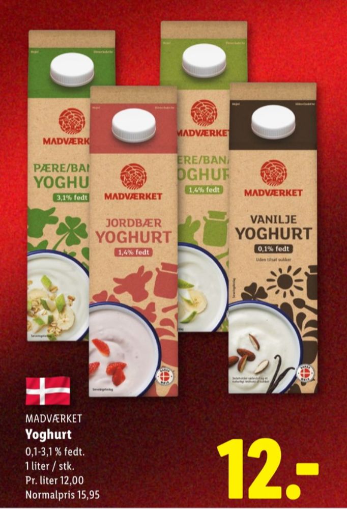 Madværket, Vanilje Yoghurt