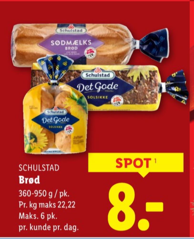 Schulstad Det Gode, Solsikkerugbrød