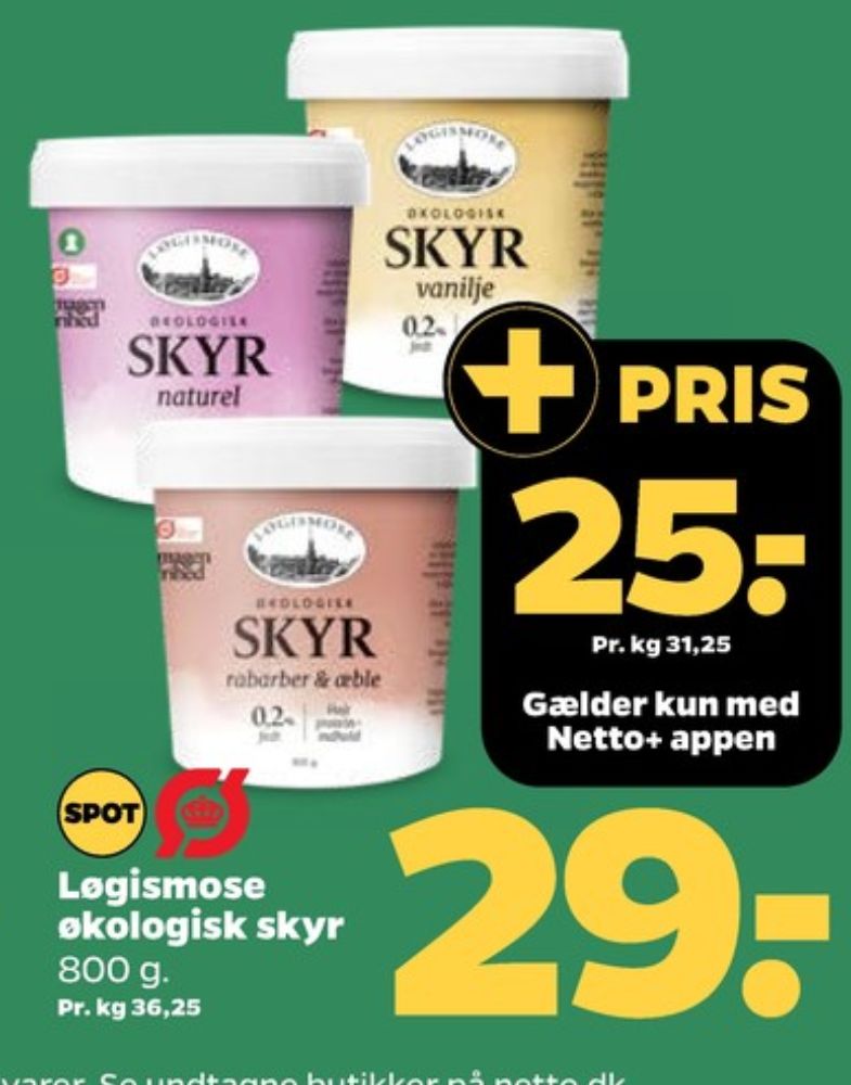 Løgismose, Naturel Skyr 