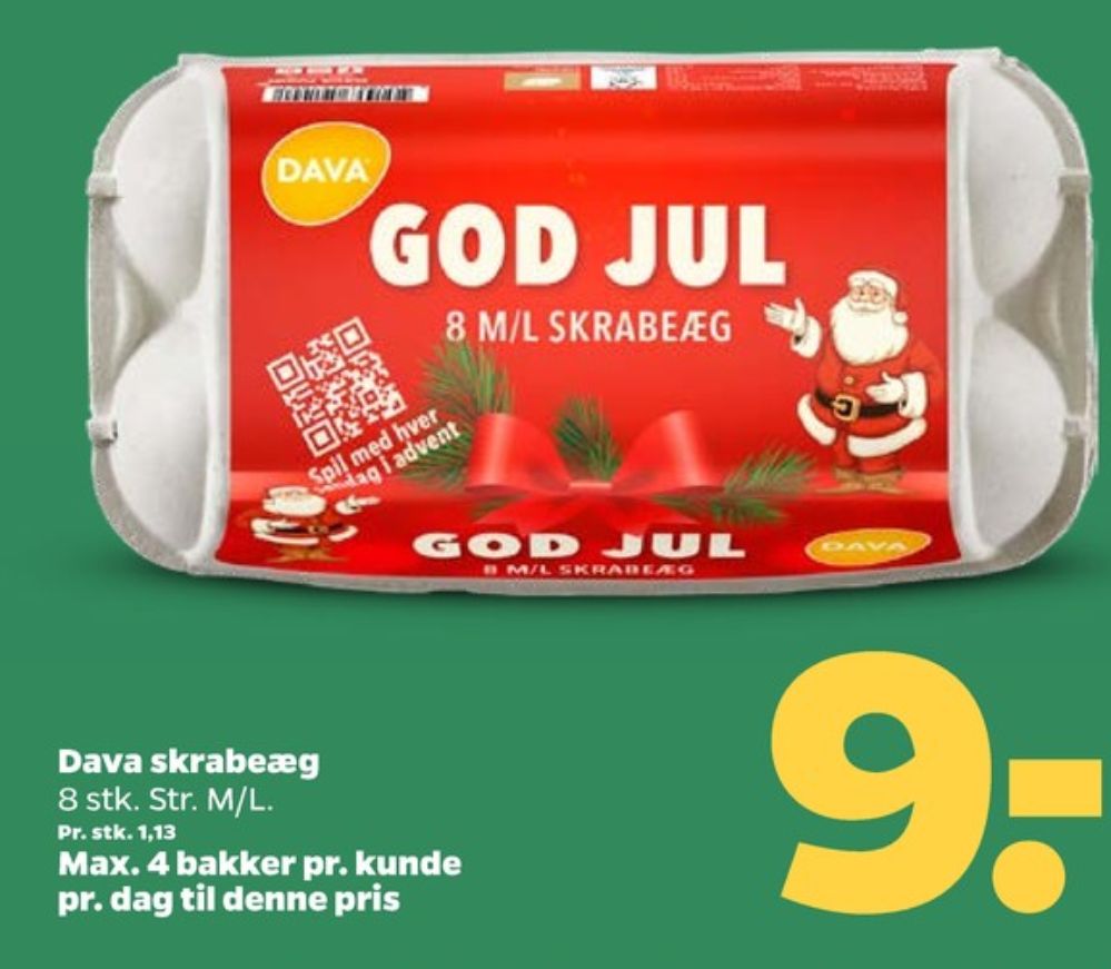 DAVA Foods, Skrabeæg M/L