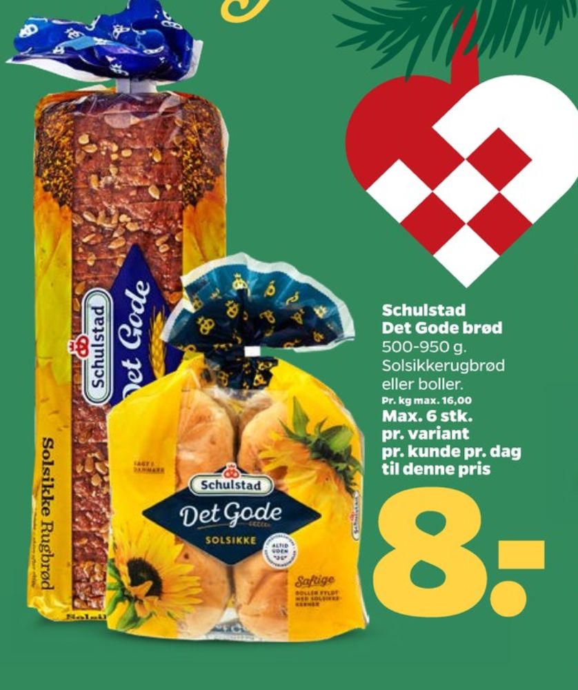 Schulstad Det Gode, Solsikkerugbrød