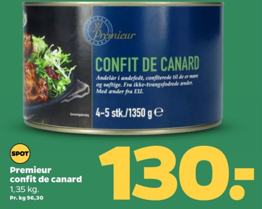 Premieur, Confiterede Andelår