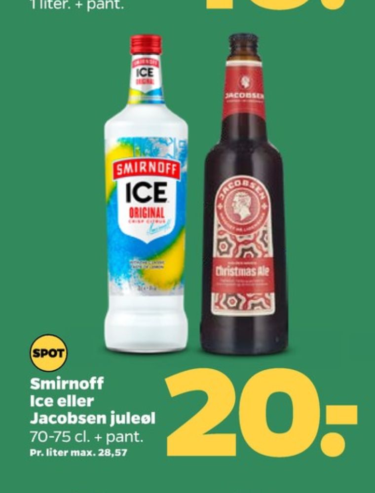 Smirnoff Ice Crisp Citrus, Vodka