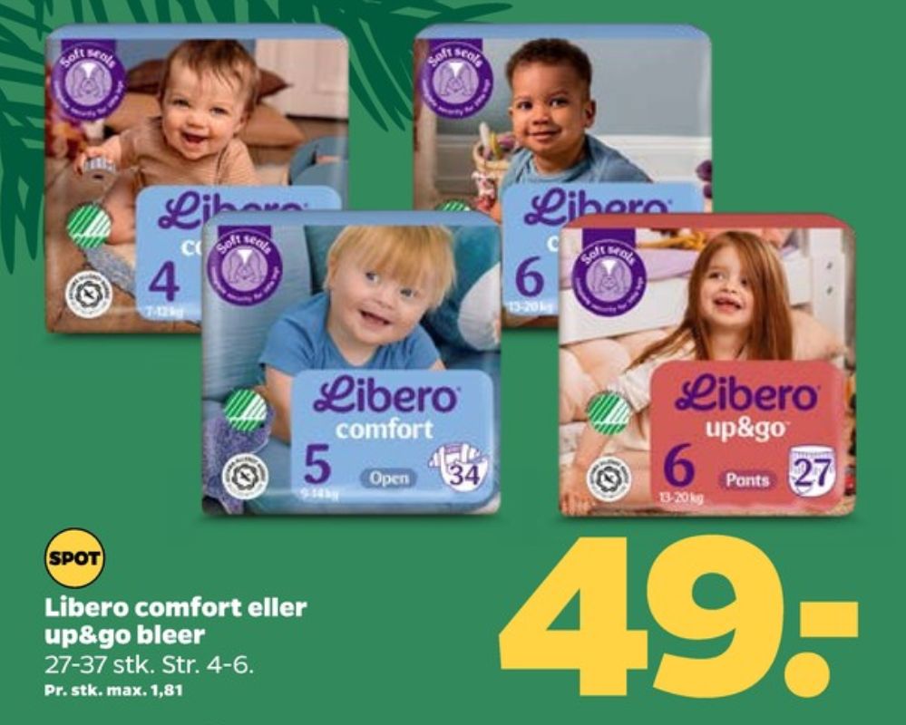 Libero Comfort, Bleer str 5 9-14 kg