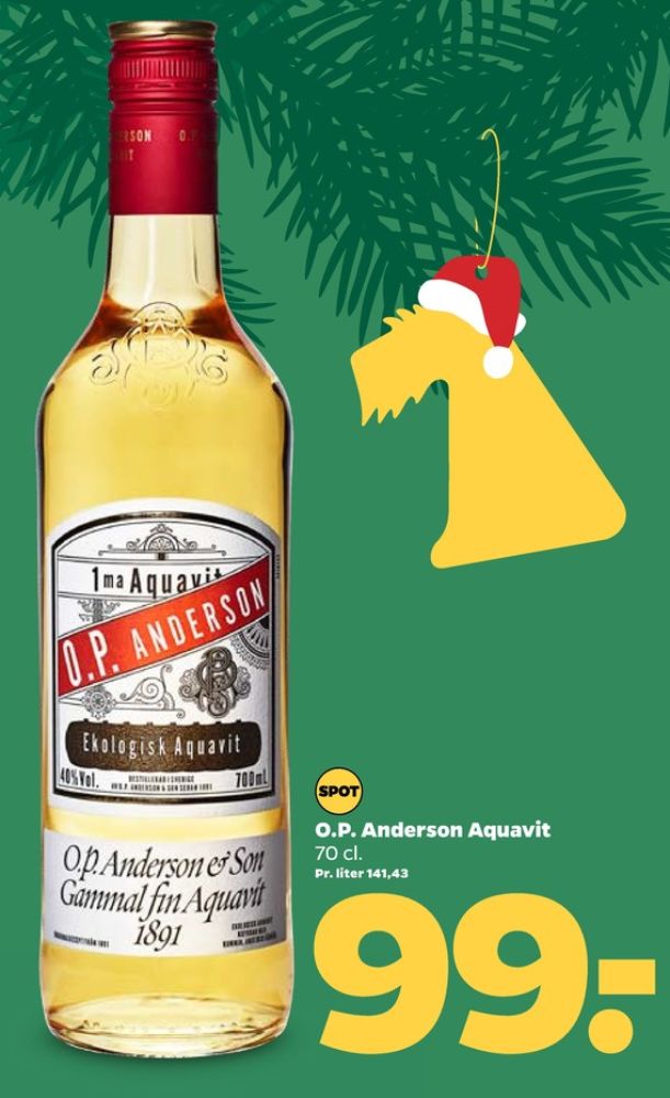 OP Anderson Original, Akvavit