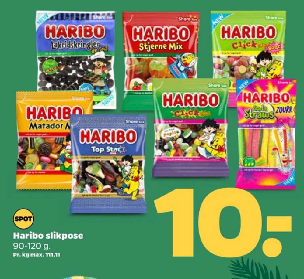 Haribo Click Mix, Slikposer