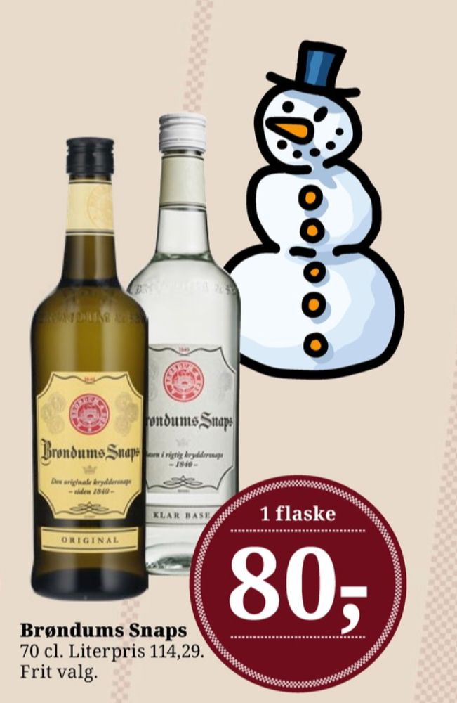 Brøndums  Original, Snaps