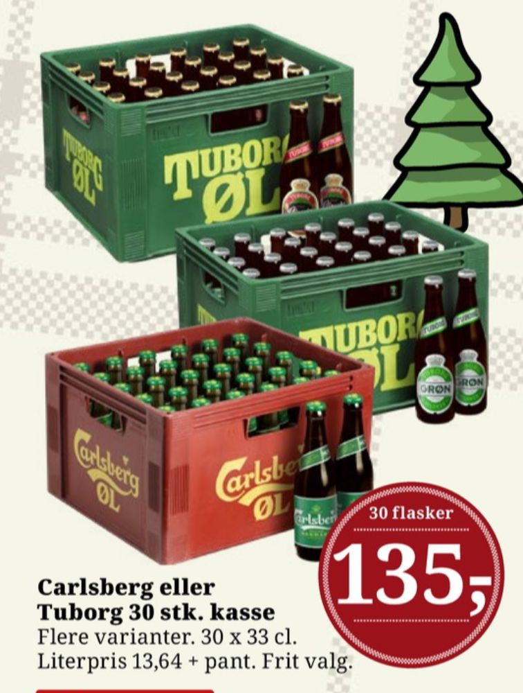 Tuborg Grøn, Øl