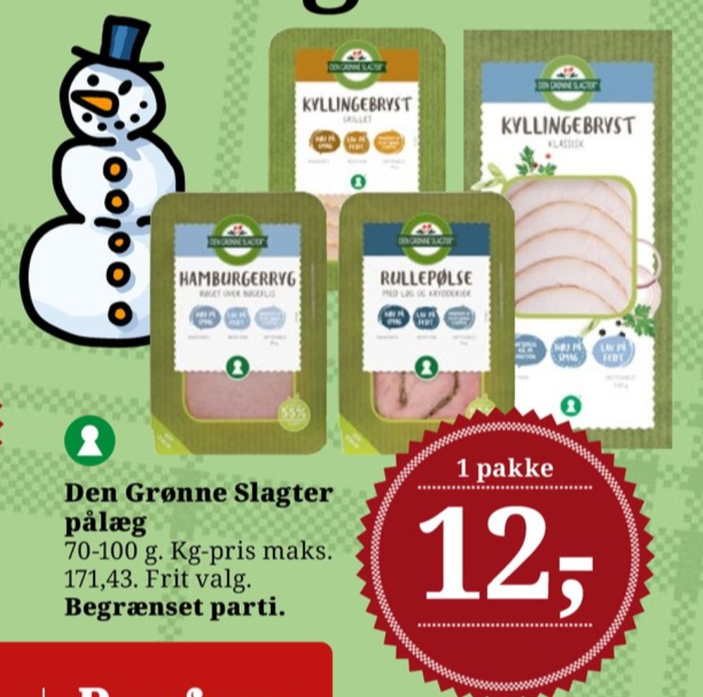 Den Grønne Slagter, Hamburgerryg