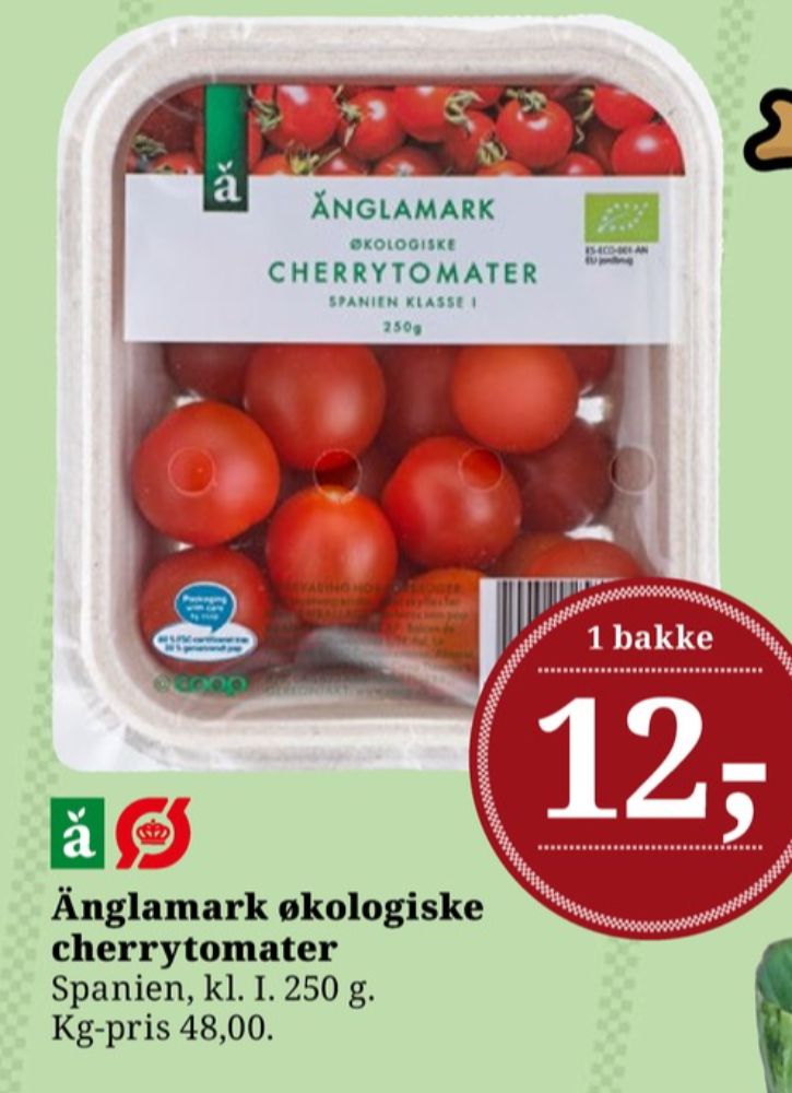 Änglamark, Tomater