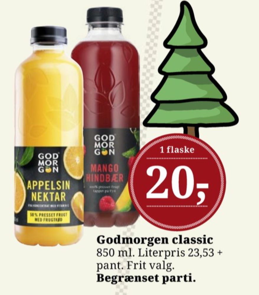 GodMorgen, Appelsin Nektar Juice