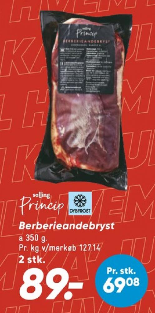 Salling Princip, Andebryst