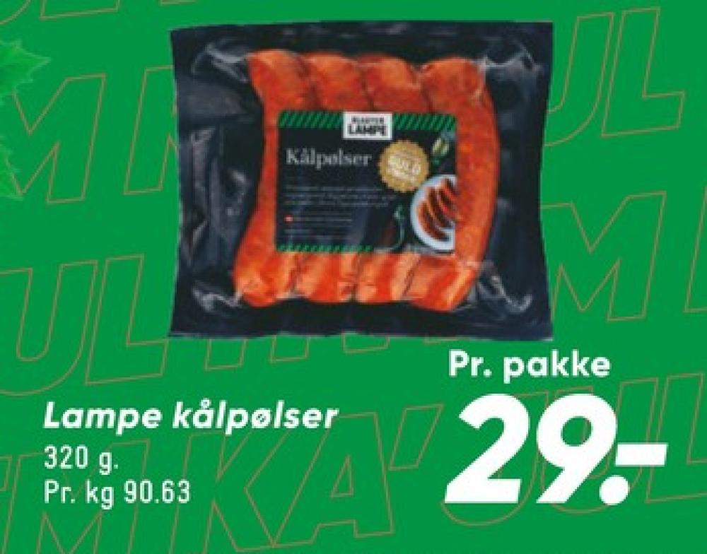 Slagter Lampe, Kålpølser