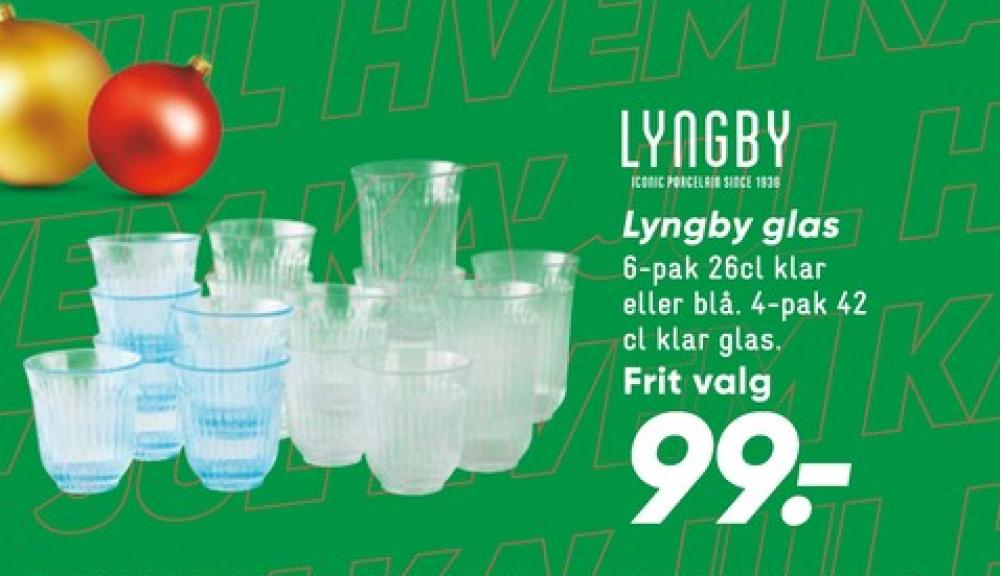 Lyngby Glas, Glas
