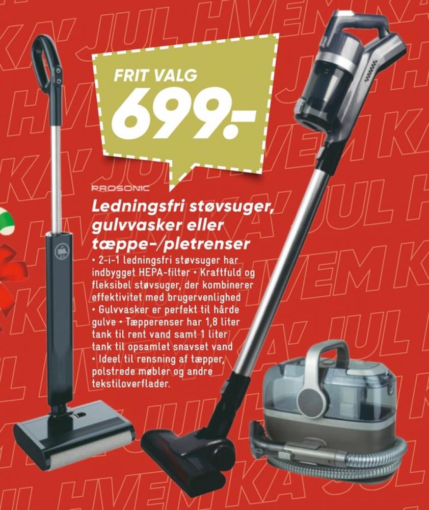 Prosonic, Støvsuger