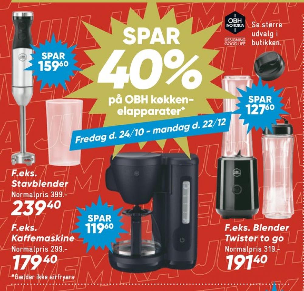 OBH Nordica, Kaffemaskine