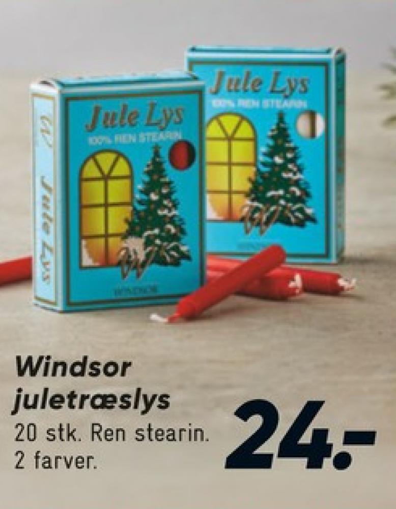 Windsor, Juletræslys
