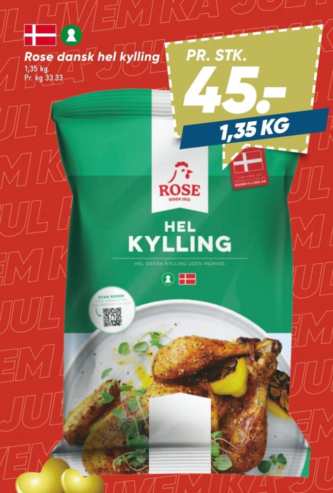Rose, Kylling