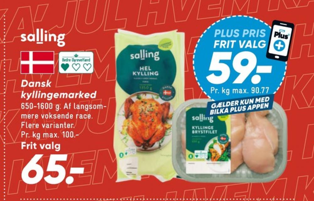 Salling Princip, Kylling