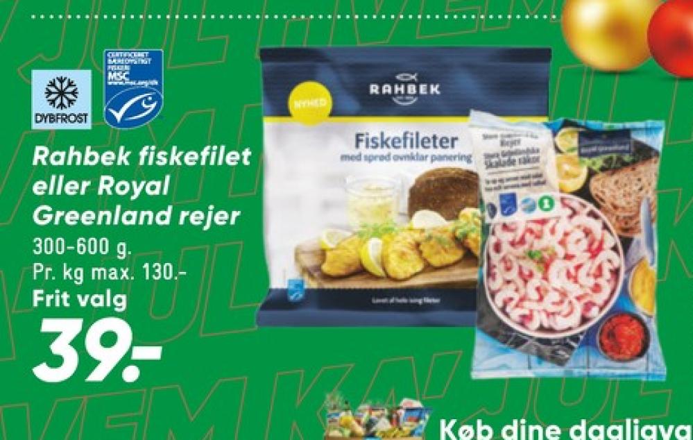 Royal Greenland, Rejer