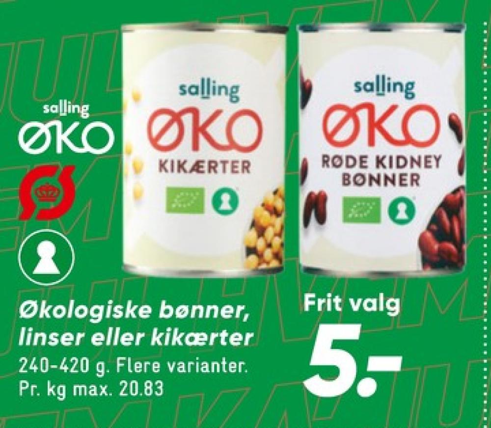 Salling ØKO, Kikærter