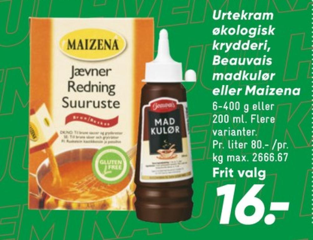 Urtekram, Krydderier