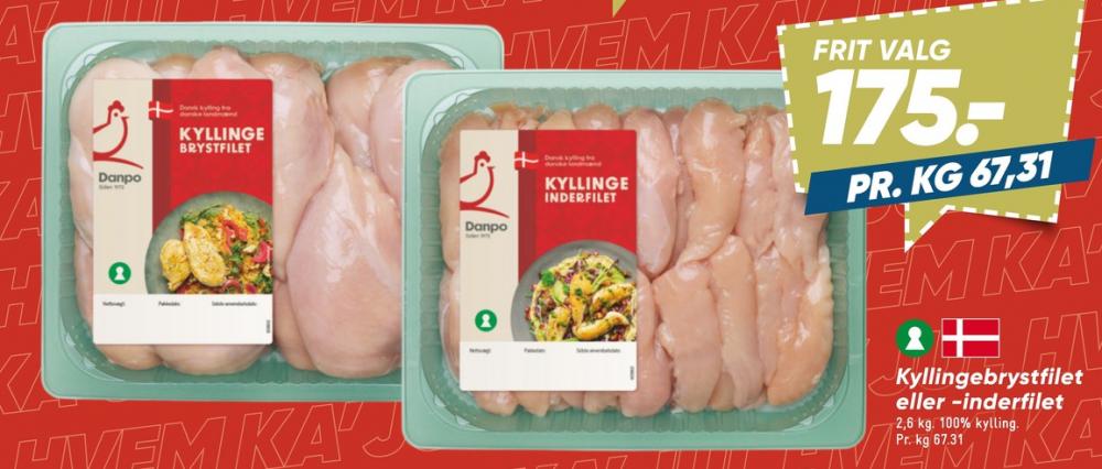 Danpo, Kyllingeinderfileter