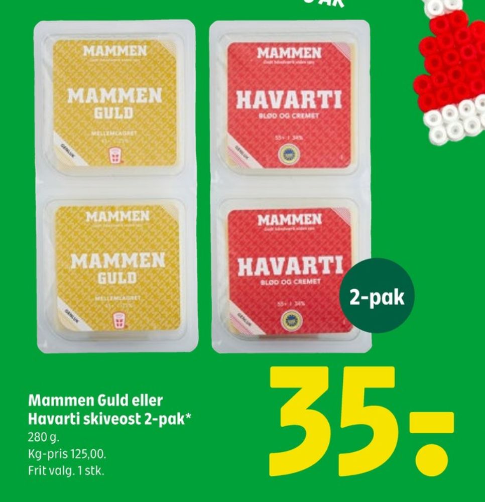 Mammen, Skiveost Guld Mellemlagret