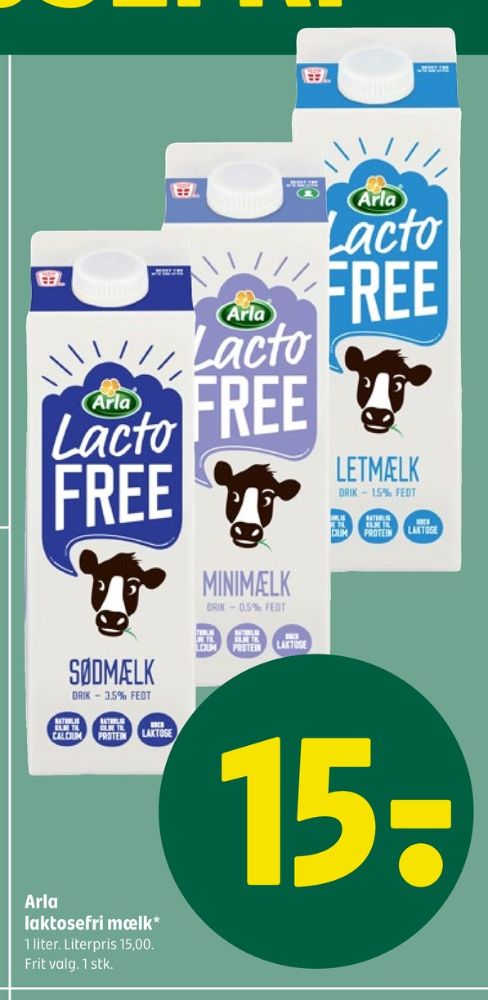 Arla Lacto FREE, Minimælk