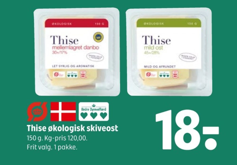 Thise, Skiveost Danbo Mellemlagret