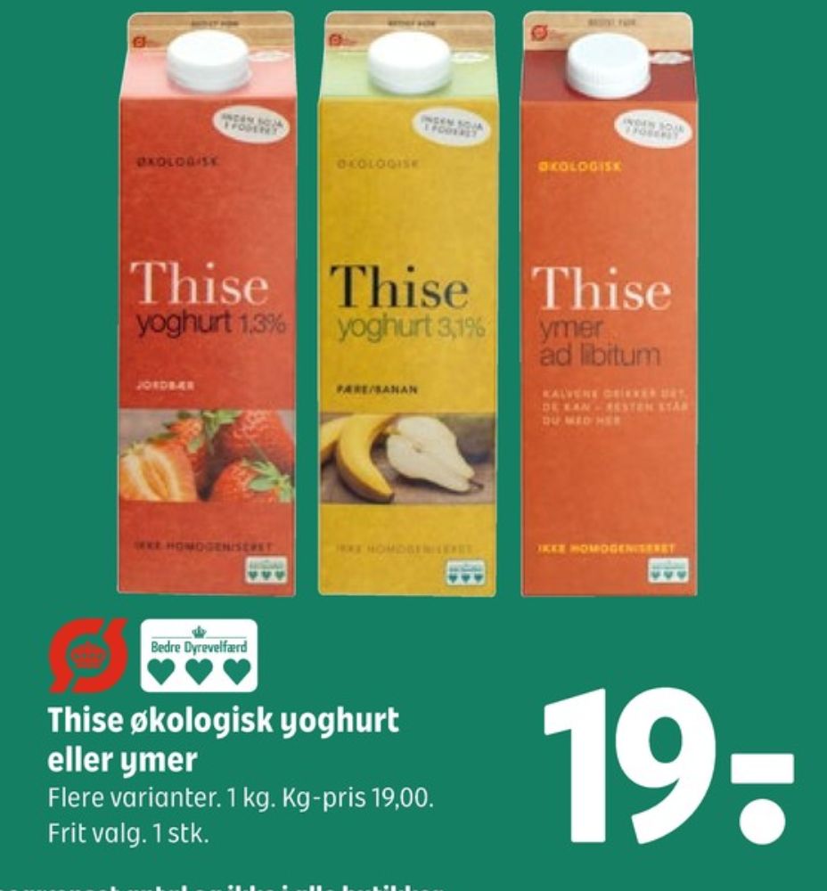 Thise, Pære & Banan Yoghurt 
