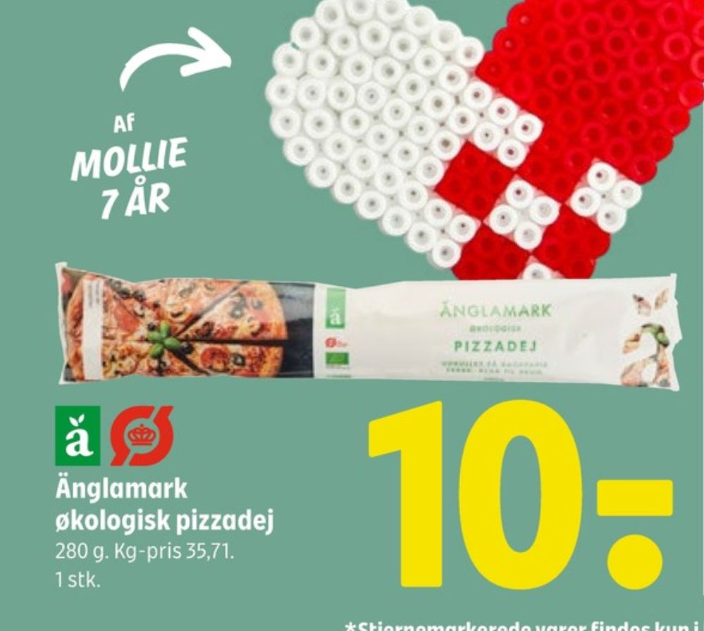 Änglamark, Pizzadej