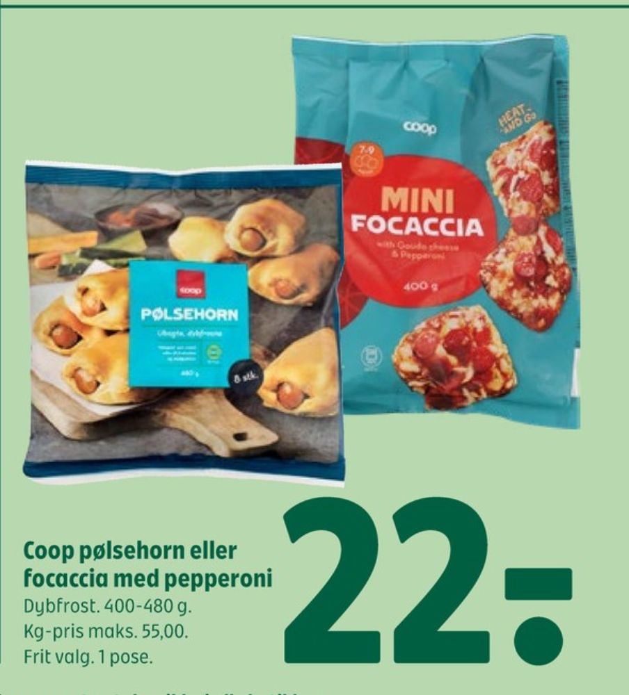 Coop, Pølsehorn