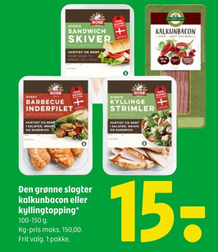 Rose, Kyllingesandwichskiver