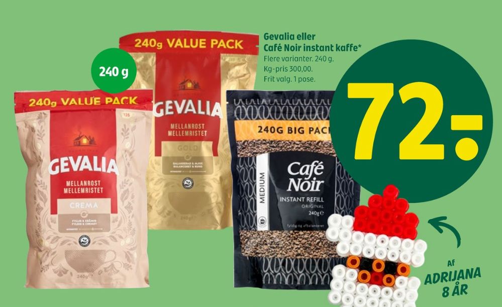 Cafe Noir, Instant Kaffe